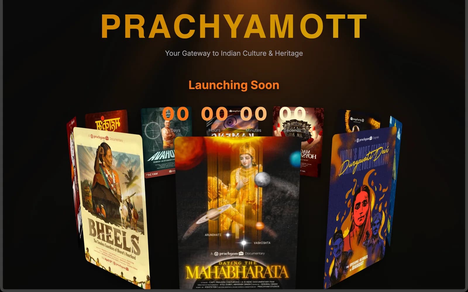 Astro Coming-Soon — Prachyam Relaunch Page
