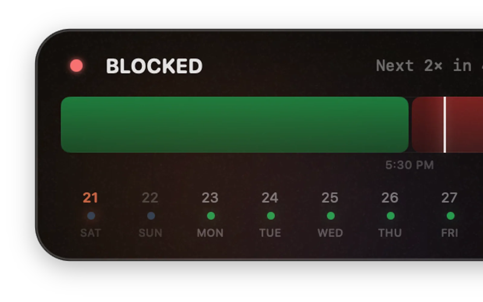 Claude 2x — Cross-Platform Timer Overlay