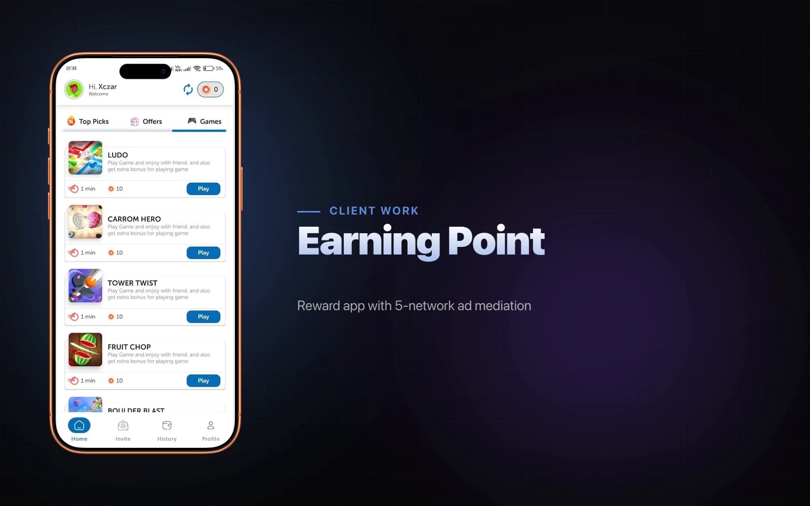 Earning Point