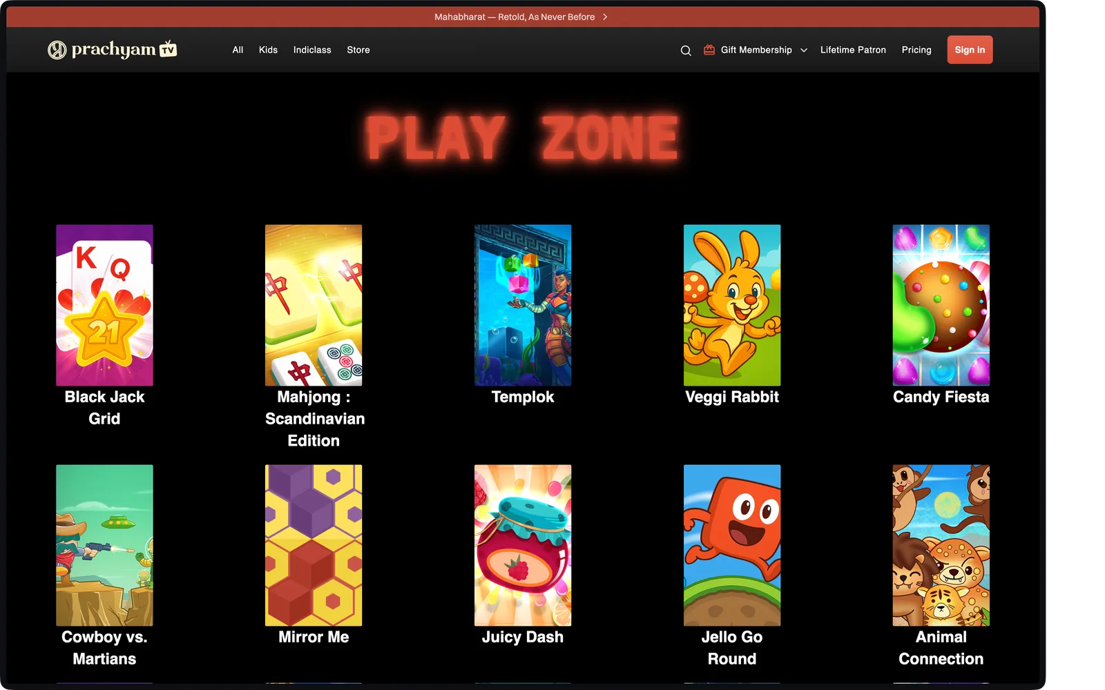 Gamezop Integration — Prachyam HTML5 Games