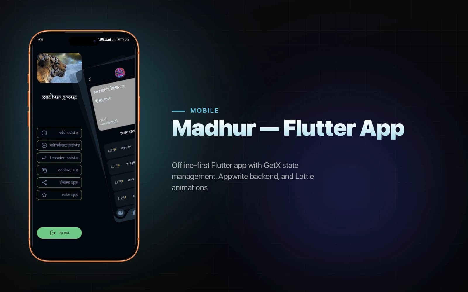 Madhur — Flutter App