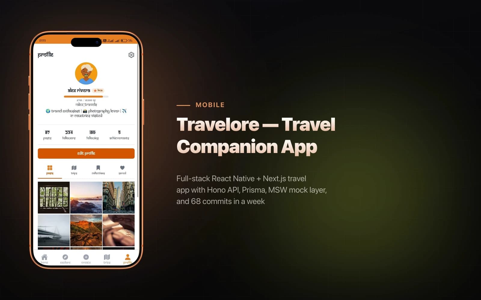 Travelore — Travel Companion App